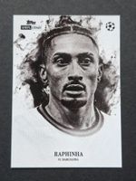 Raphinha Barcelona Retrato Topps Simplicidad 25-26