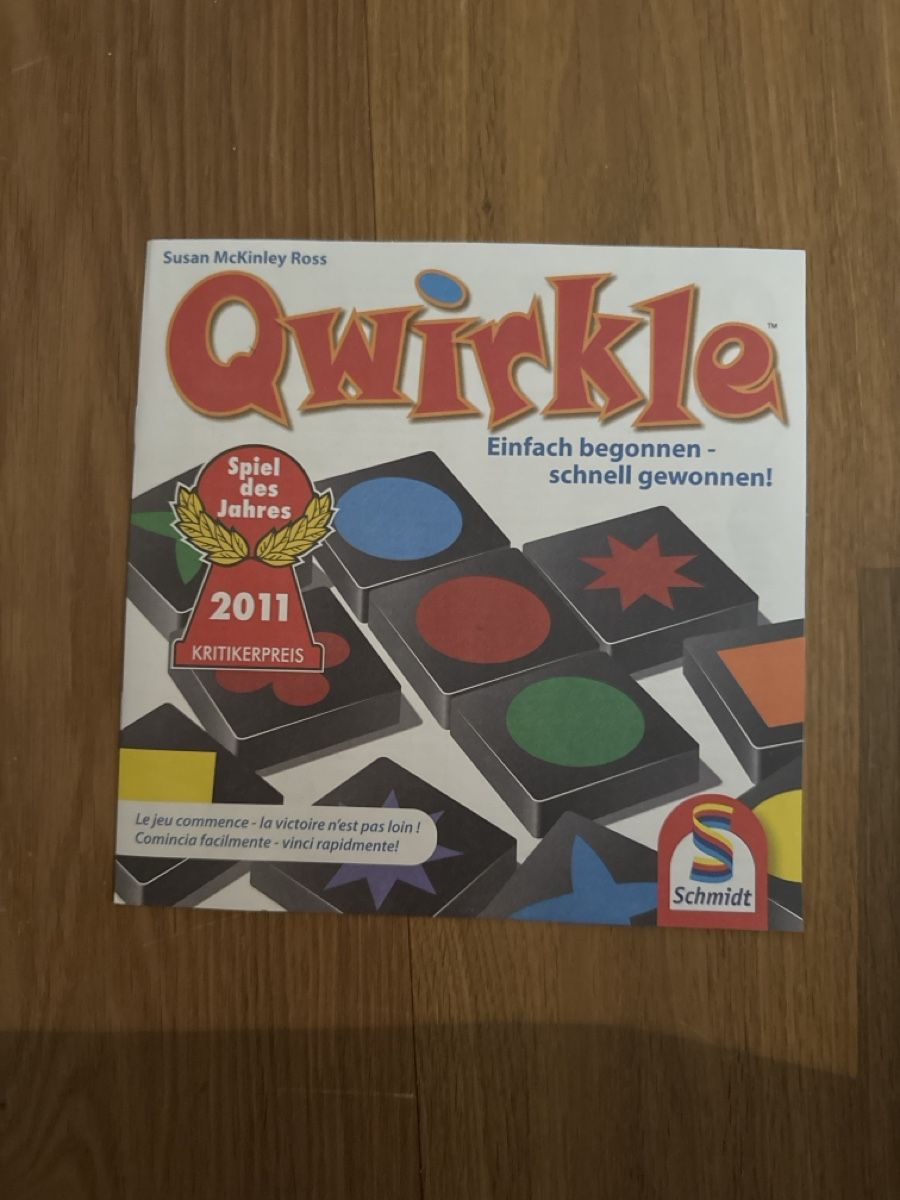 Giochi: Qwirkle – Usato da Menziken venduto da xirixs 2