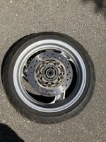 Motorrad Bmw C1vorderrad mit Pneu und Bremsscheibe