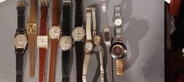 LotC 11montres mécaniques très rares et anciennes de qualité