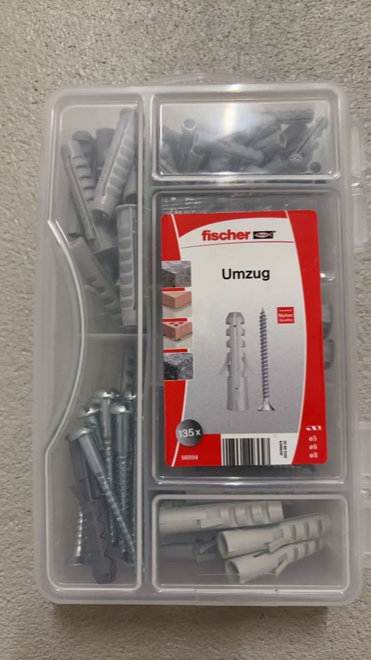Fischer Alle Werkzeuge: fischer Dübel & Schrauben Set – Neu (gemäss Beschreibung) aus Niederweningen von zw4_s78j
