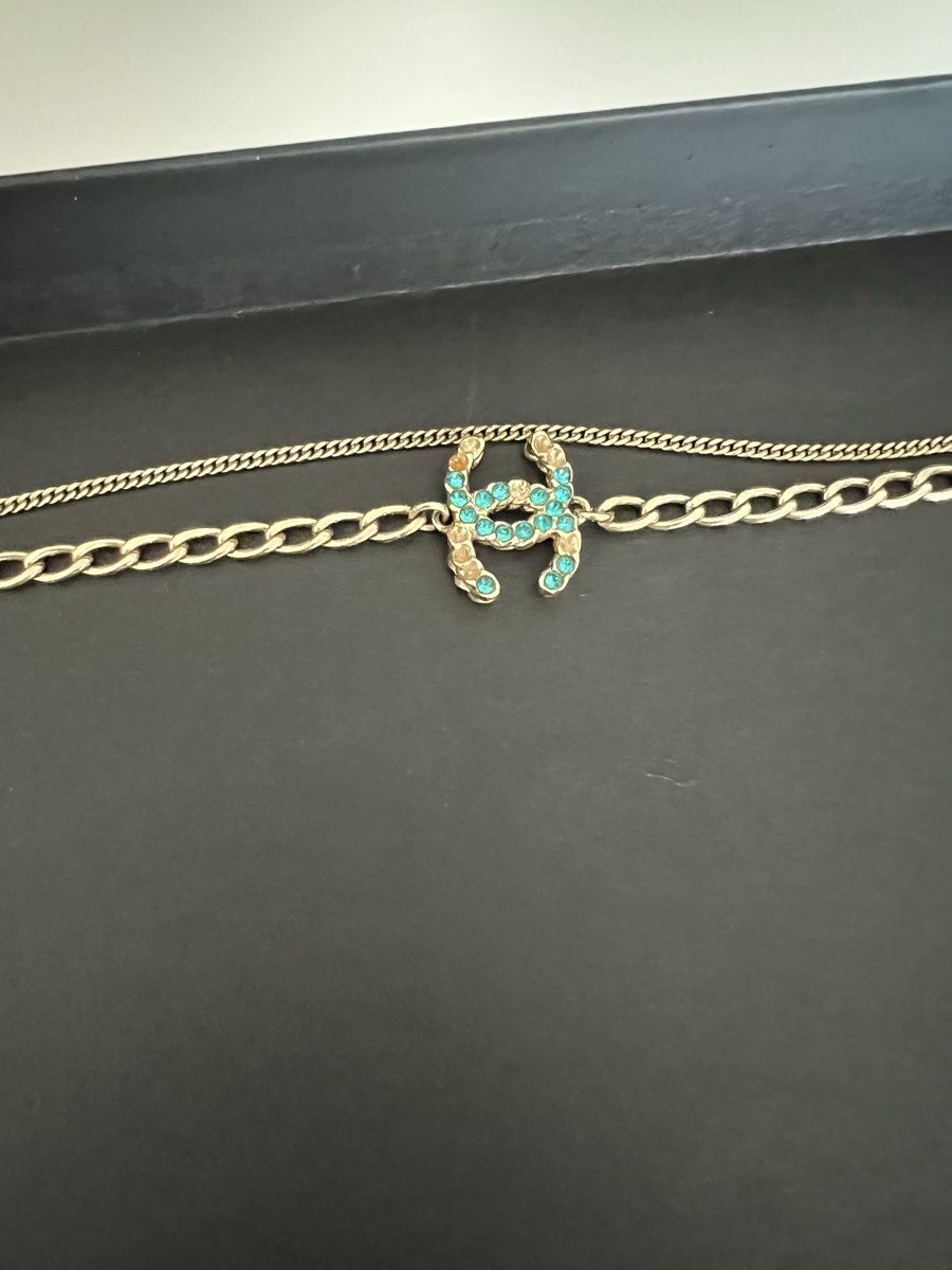 Chanel Catenine: Original CHANEL Doppel-Halskette – Usato da Meilen venduto da Sonne66 2