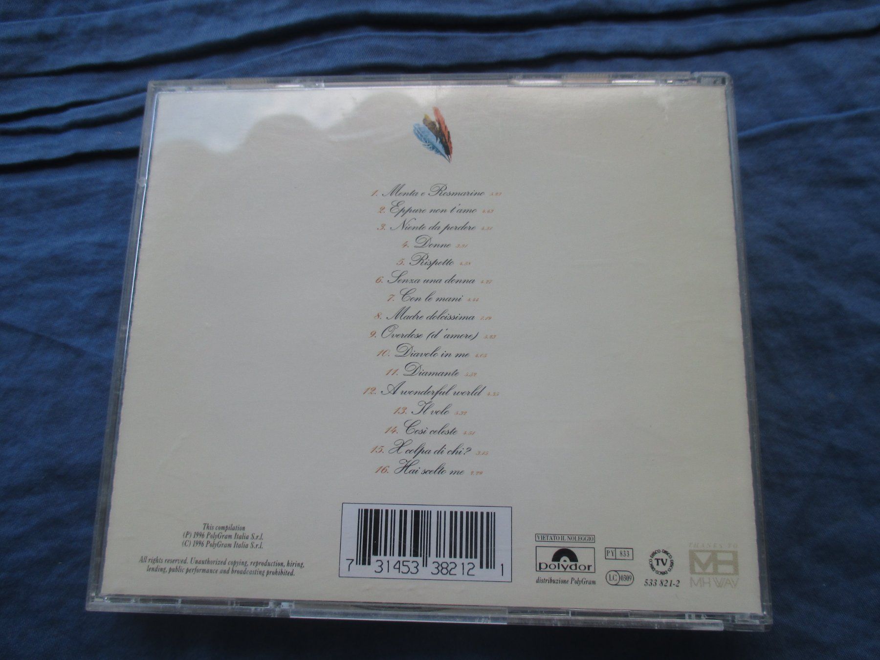 CD: The Best Of Zucchero – Usato da Colombier NE venduto da Nevenma 1