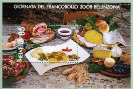 Giornata del Francobollo 2008 Bellinzona   postfrisch