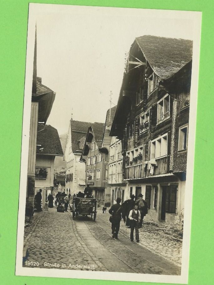 Cartoline postali: Strasse in Andermatt – Nuovo (secondo la descrizione) da Zürich venduto da t24_de