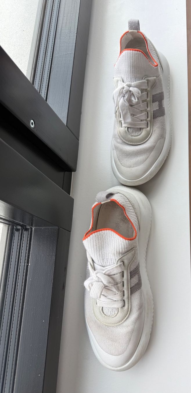 Hermès Scarpe da donna: Hermès Sneakers White Size 37.5 + Dustbag – Usato da Zug venduto da Beolingus22 3