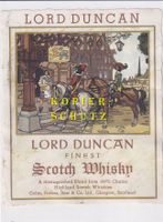 Etikette - "Lord Duncan" (Scotch Whisky) /bd