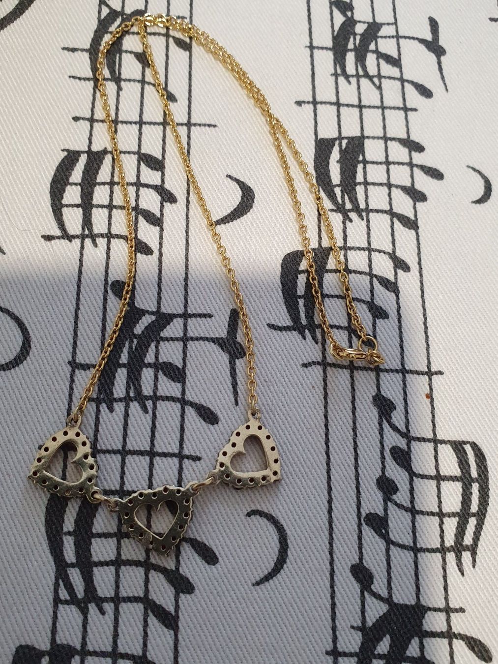 Catenine: Granat-Herz Collier 😍 – Usato da Wohlen AG venduto da palmsprings 8