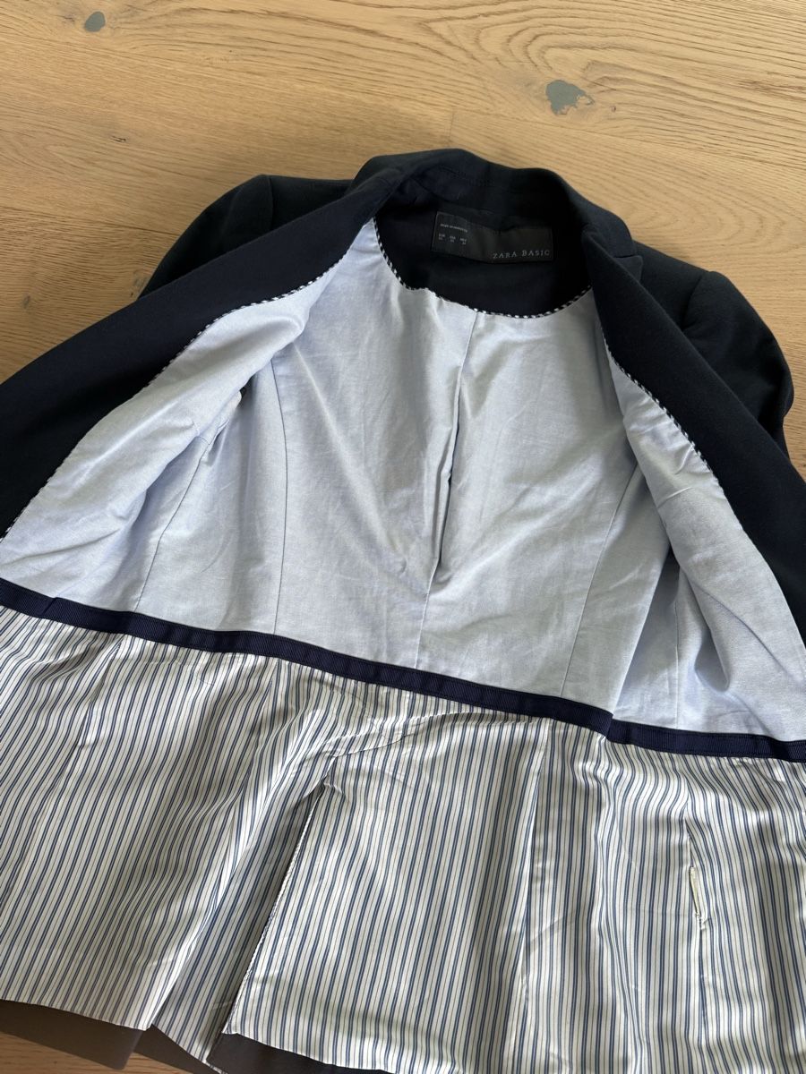 Zara Giacche: Zara Basic Blazer, Dunkelblau, Gr. XS – Usato da Richterswil venduto da KAYLEIGH_77 1