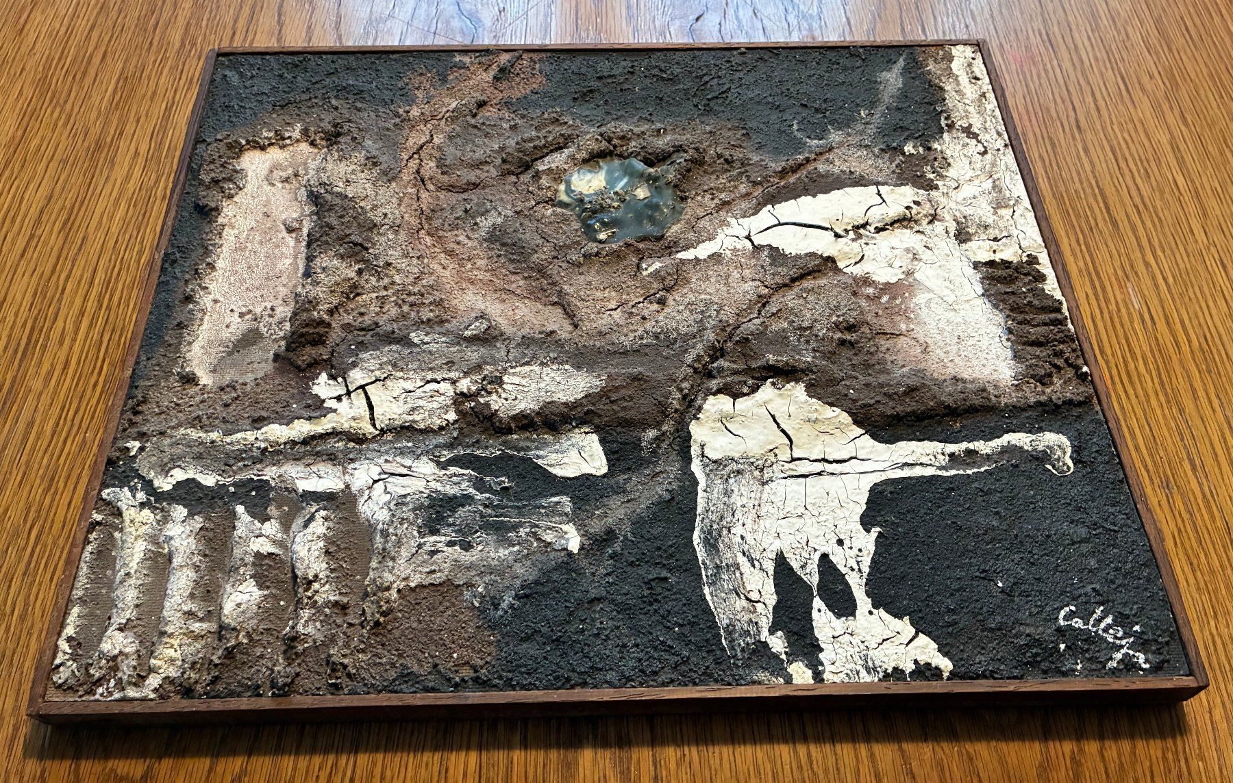 Dipinti: CALLEJA - Impasto Wandrelief - Abtrakte Komposition – Usato da Meinisberg venduto da duveen 2