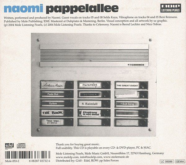CD: Naomi - Pappelalle (Digipack) – Usato da Uzwil venduto da visions77 1