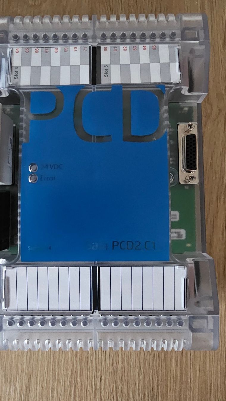 Sistema di controllo: Saia PCD2.M4560 mit PCD2.C1000 Erweiterung und div. Module – Usato da Boniswil venduto da LakeSide_Boniswil 3