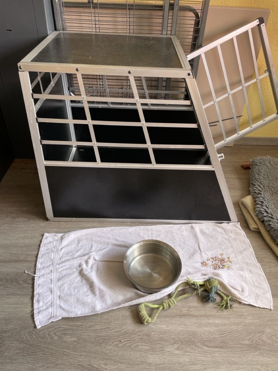 Gabbie, trasporto & Sicurezza: Cage pour chien structure aluminium – Usato da Corcelles BE venduto da Peichen 1