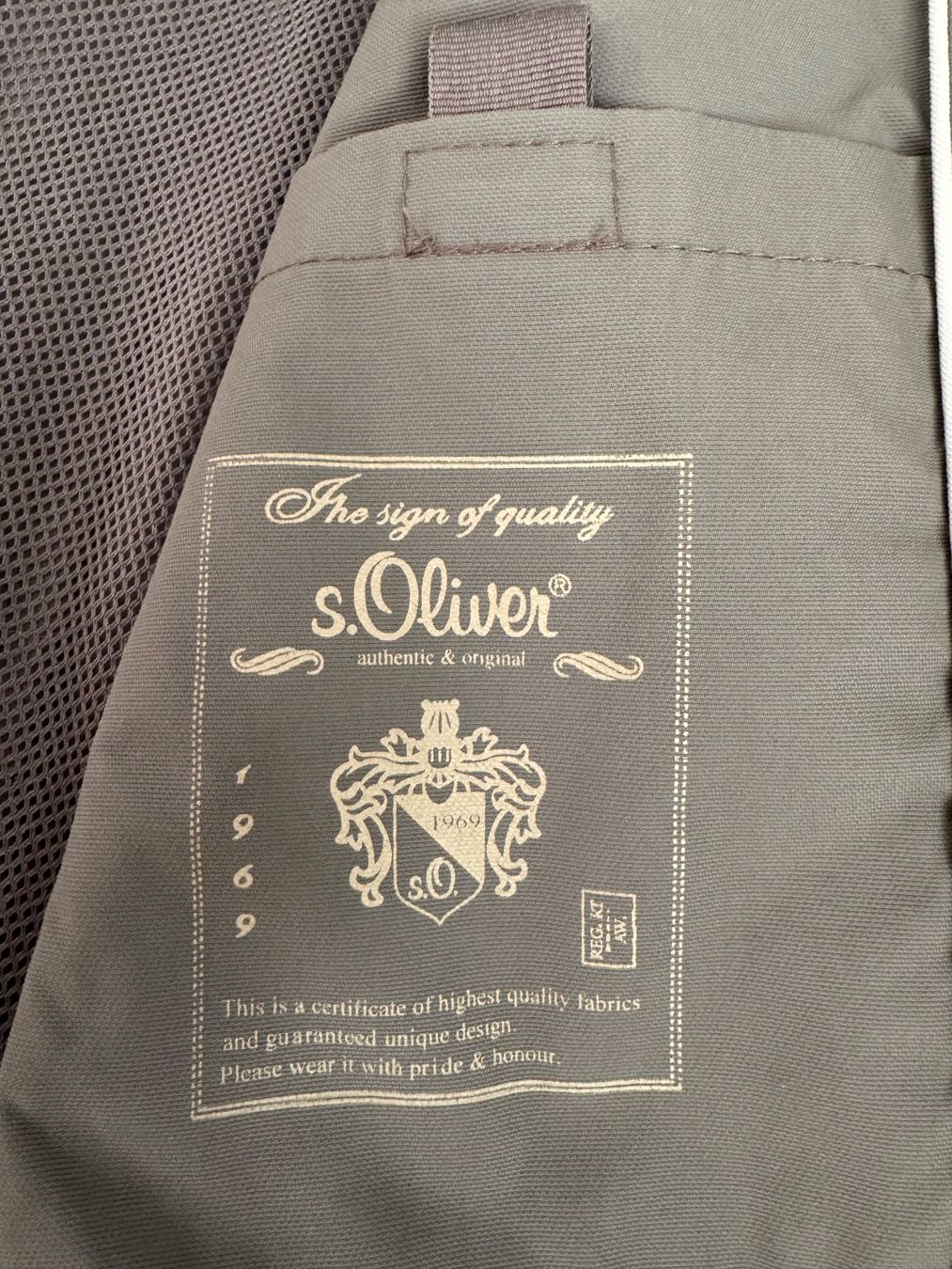 S.Oliver Giacche: S.Oliver Übergangsjacke, Herren, Grösse S – Usato da Volketswil venduto da markdenzler 1