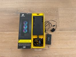 Corsair Comander Pro + RGB Splitter