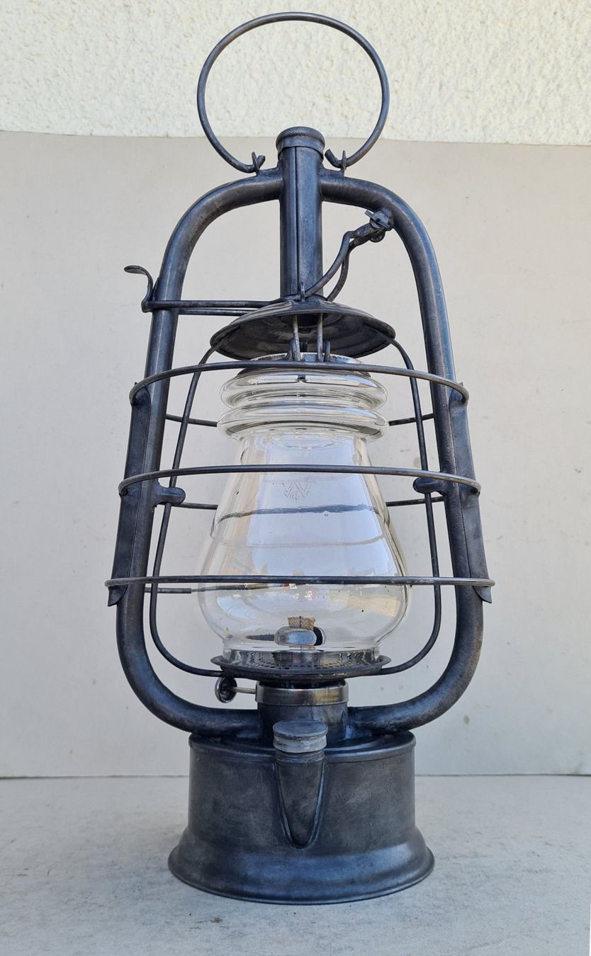 Lampen & Licht: Alte Petroleum Stall-Laterne Sturmlaterne – Gebraucht aus Frasnacht von Carawill 1