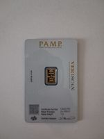 PAMP Suisse 1g Or .9999 - Lingot scellé
