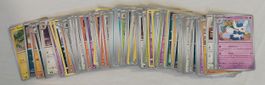Lot de cartes Pokémon diverses langue dés 1frs