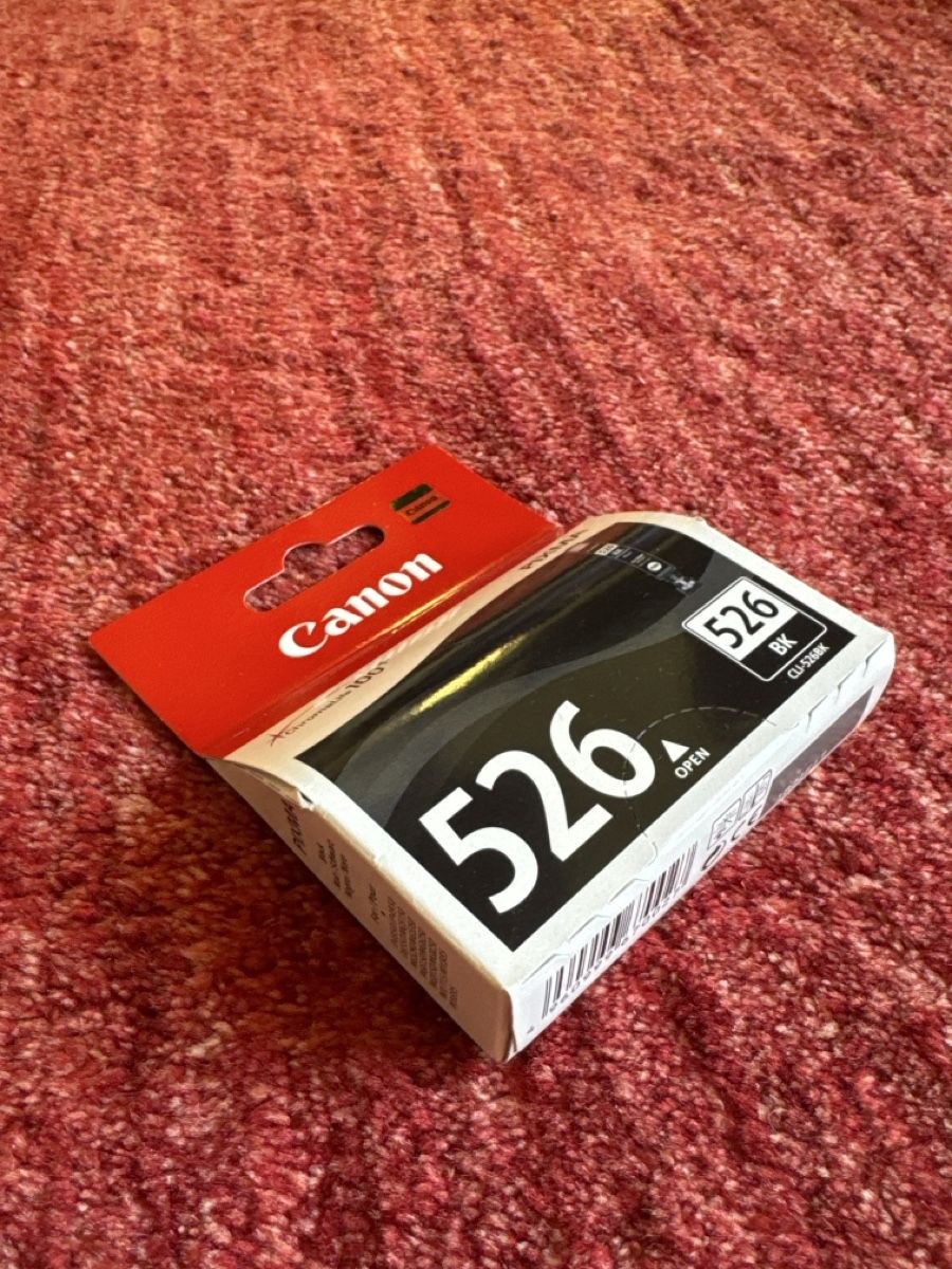 Canon Cartouches & Toner: Canon Druckerpatrone CLI-526BK schwarz neu – Neuf avec emballage d'origine à Kloten par Flughafenstadt 1
