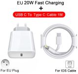 20W Ladegerät + Kabel USB-C für iPhone Schnelle Ladung