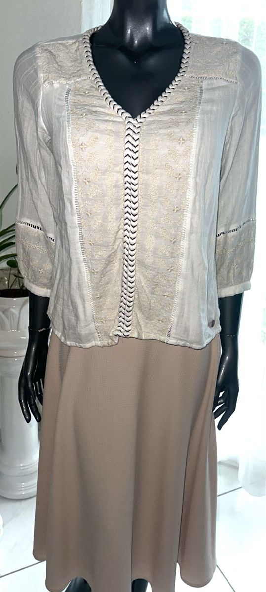 Blusen: GINA BOHO BLUSE GR. 36 neuwertig – Neu (gemäss Beschreibung) aus Unteraegeri von MH203