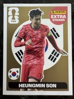 Heungmin Son Sammelkarte Extra Sticker gold