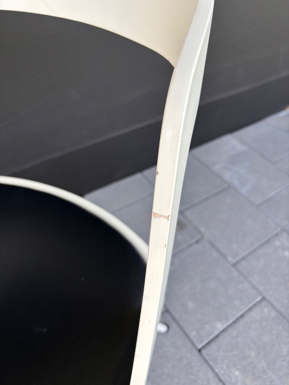 Chaises: Space age chair black&white vintage – D'occasion à Steinhausen par ChromeVintage 5