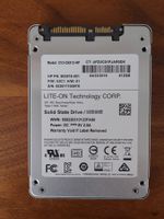 Lite-ON SSD 512 GB 2.5" SATA - NEUWERTIG