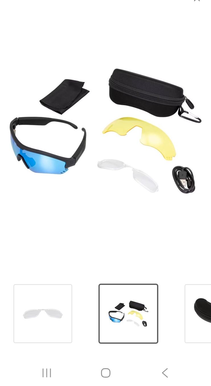 Occhiali & Lenti: Neu Wellcraft Sportbrille mit Bluetooth – Nuovo (secondo la descrizione) da Suhr venduto da lul_87gh 1