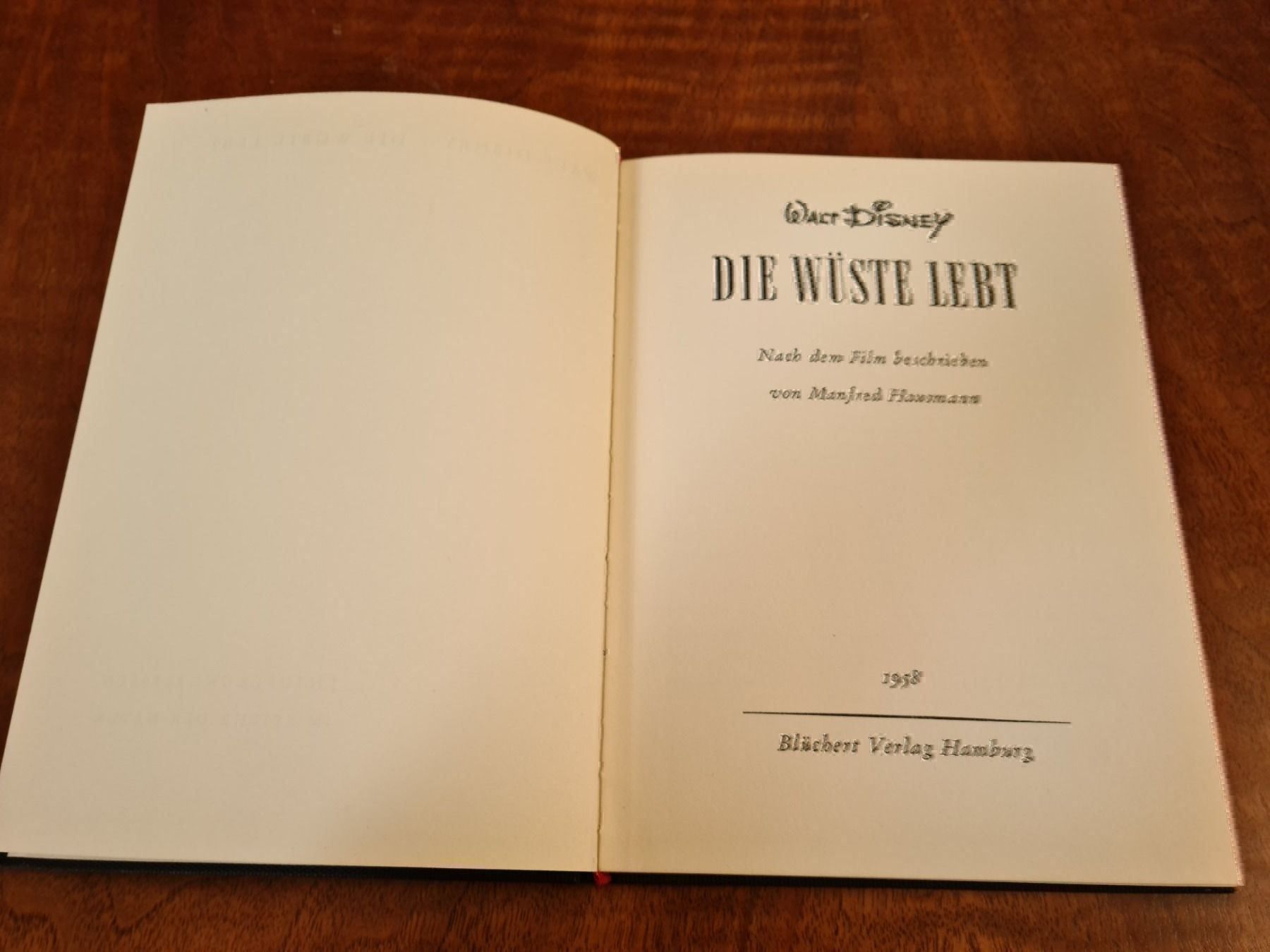 Libri: Die Wüste lebt – Usato da Erstfeld venduto da Uhu1980 2