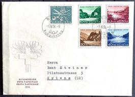1956 - FDC Pro Patria Illustriert nach Kriens