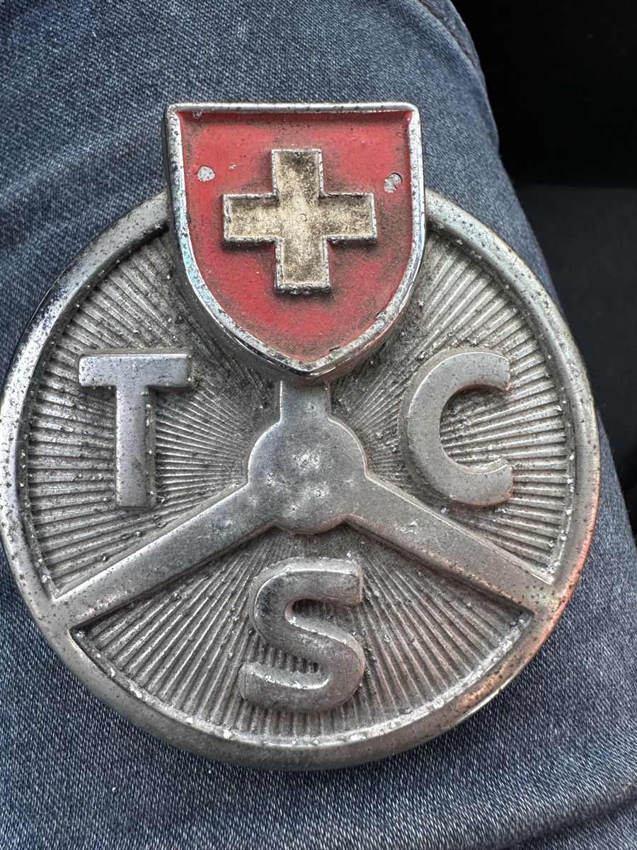 TCS Placchette & Badge: Altes TCS Autoemblem – Usato da Starrkirch-Wil venduto da charlywatson 1