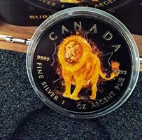 1 OZ Silber Maple Leaf 2018, Auflage: 500 Stk