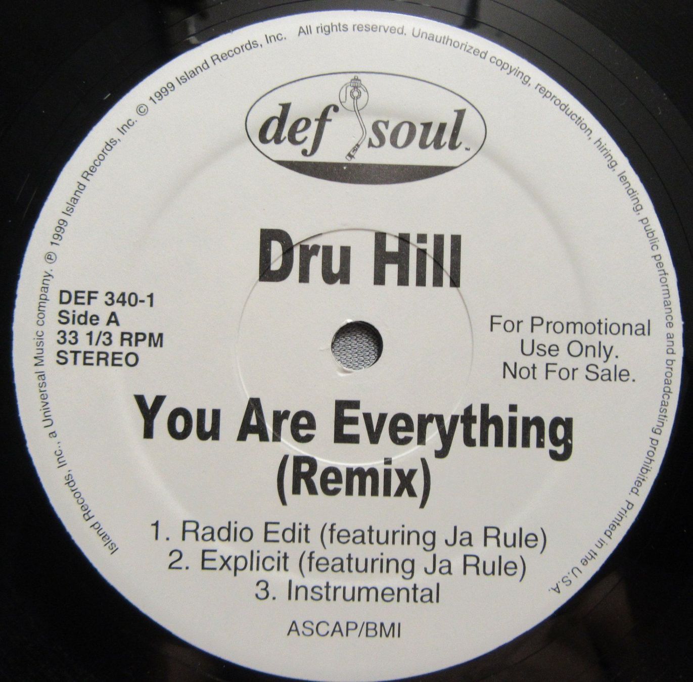 Schallplatten: Dru Hill - "you are everything" (Remix) - Maxi Single – Gebraucht aus Auenstein von Padabimbim 2