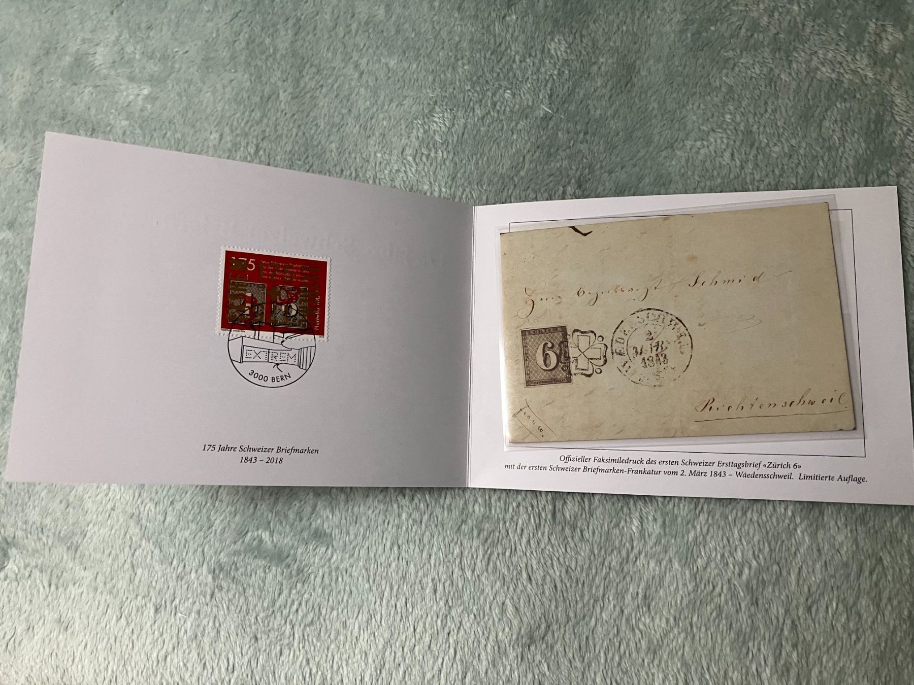 Tous les timbres: 175 Jahre Schweizer Briefmarken – Neuf (Voir description) à Menzingen par Wlukas 1