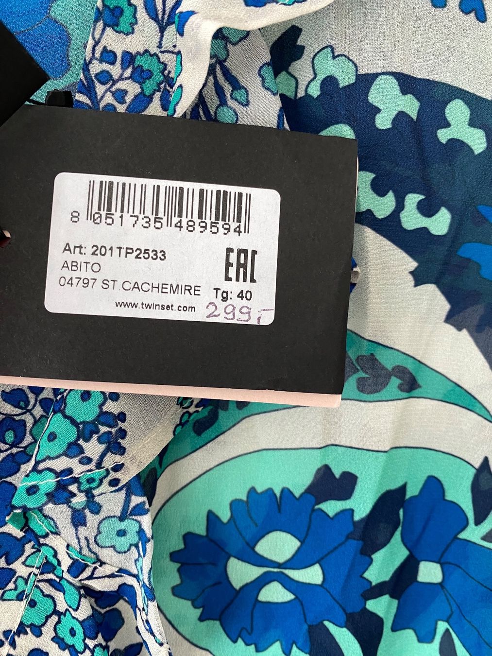Twinset Vestiti: Twinset Sommerkleid, Grösse 34/36 – Nuovo (secondo la descrizione) da Winterthur venduto da marisole4 2