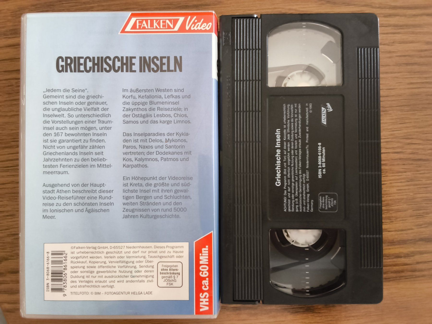 Alle VHS: VHS VIDEO Griechische Inseln 60' – Gebraucht aus Hallau von histoiremerveilleuse 1