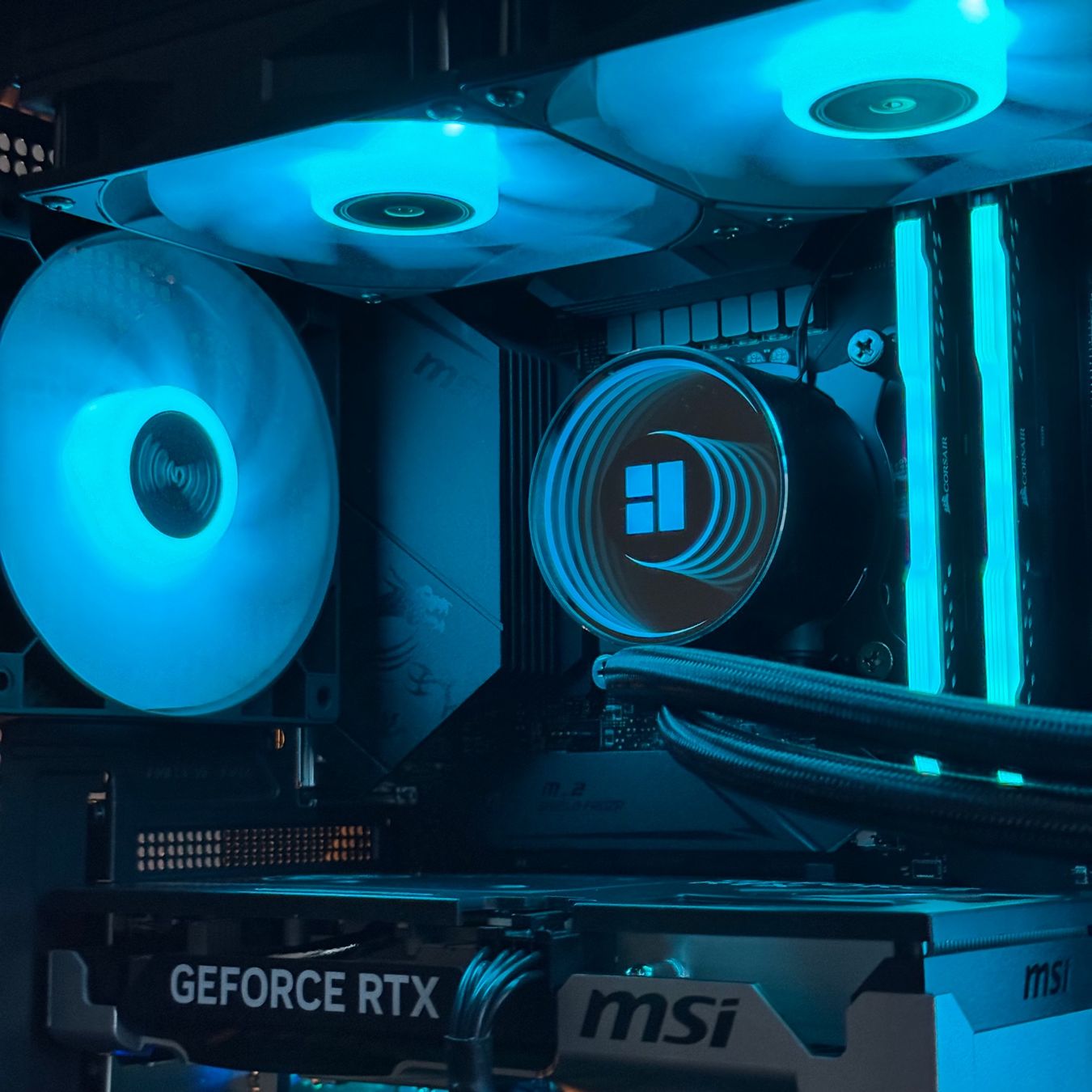 Intel PCs: PC gaming RTX 5060TI / Intel Core I9 / 1TB SSD – D'occasion à Préverenges par VisionPCs 6