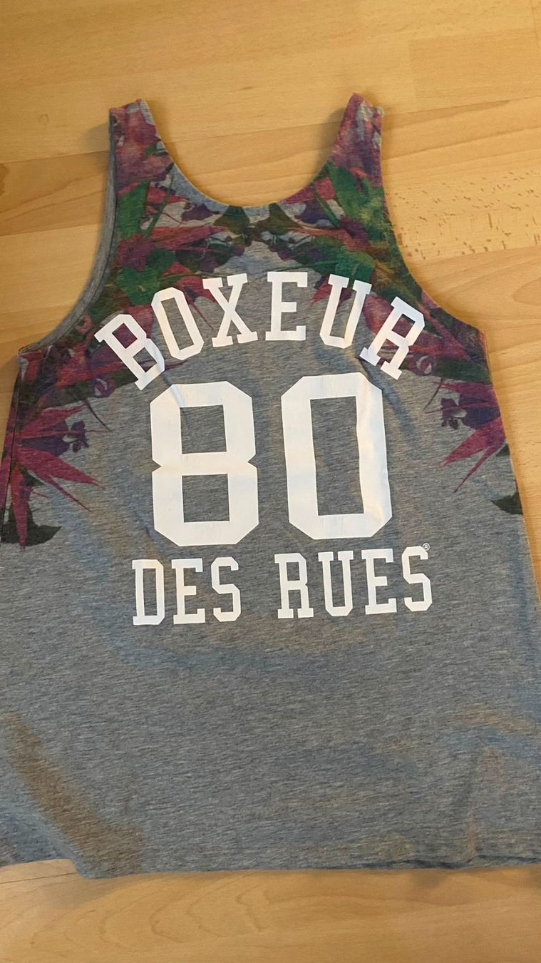 Boxeur Des Rues T-shirt: Tanktop Boxeur des Rues grau Grösse M – Nuovo (secondo la descrizione) da Rothrist venduto da lil_tg5m 1