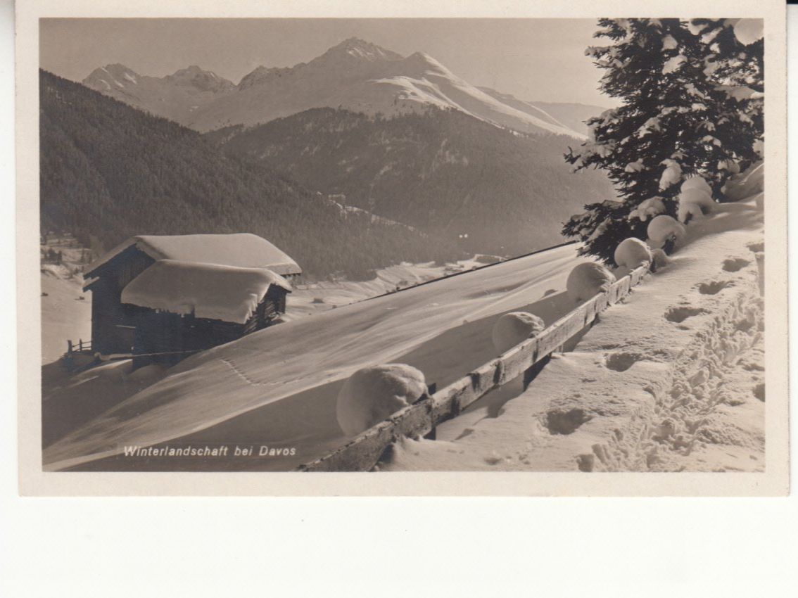 Cartoline postali: Davos 1931 – Usato da Bürglen TG venduto da StampGraf