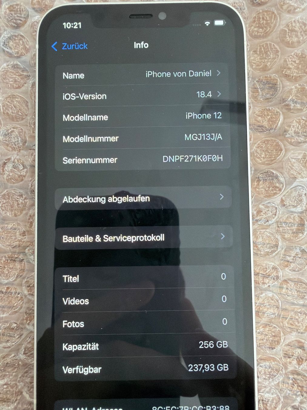 Apple Telefoni cellulari / Smartphones: iPhone 12 - 256GB – Usato da Herisau venduto da stormboy26 4