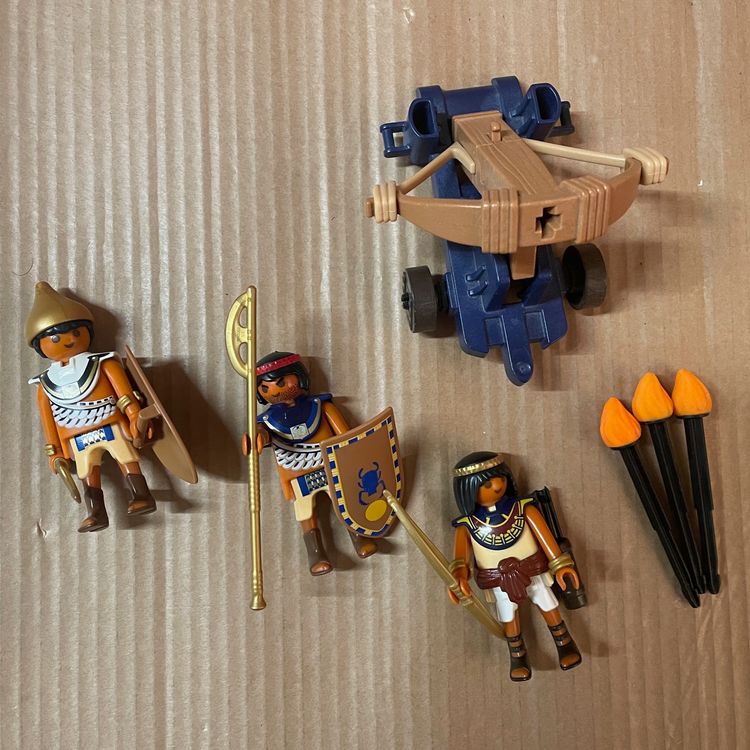 Playmobil 5388 Soldats du Pharaon avec catapulte