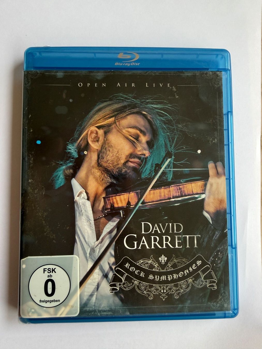 Alle DVDs: Blue-Ray David Garrett Rock Symphonics – Gebraucht aus Fribourg von J334455