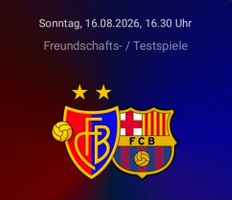4 Tickets FC Basel - FC Barcelona im Sektor B3