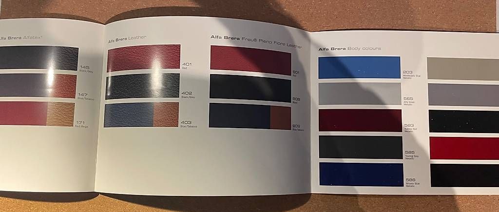 Documenti: Alfa Romeo Brera Brochure – Usato da Olten venduto da Giorgio7777 4