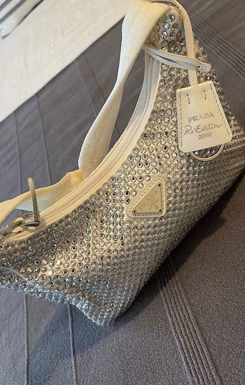 Prada Borse da donna: Prada Handtasche Baguette, Strass, Limited Edition 2000 – Usato da Thalwil venduto da vverinha 3