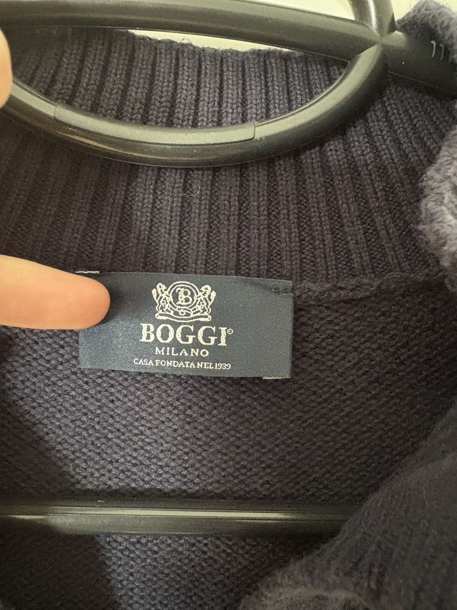 Boggi Maglioni & Felpe: Boggi Milano Pullover XL Dunkelblau – Usato da Spiegel b. Bern venduto da Klc123 1