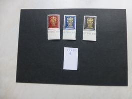 Liechtenstein 1945, Nr. 207-209, Postfrisch
