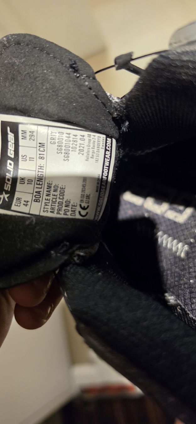 Scarpe da uomo: Chaussure de sécurité Solid Gear Grit SG80010 – Nuovo e nell'imballaggio originale da La Sarraz venduto da Torog666 3