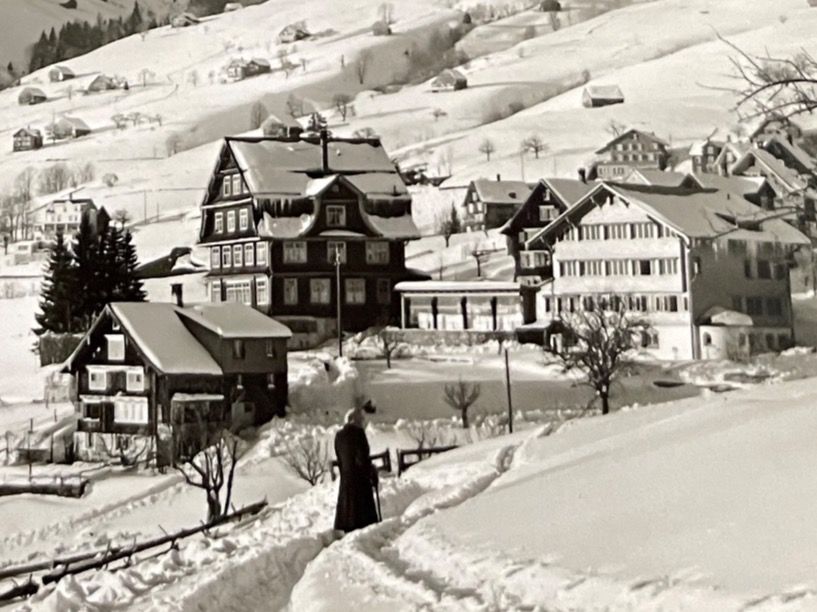 Ansichtskarten: AK: AMDEN (SG) - WINTER 1959 – Gebraucht aus Lutry von Ediego 2